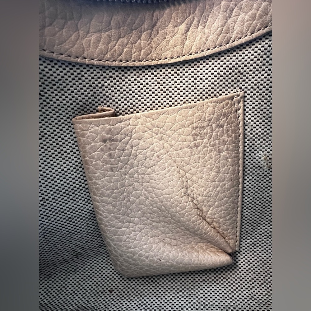 Vintage 90s Dooney and Bourke Pebbled All Weather Leather‎ Hobo Bag with COA - Picture 7 of 13